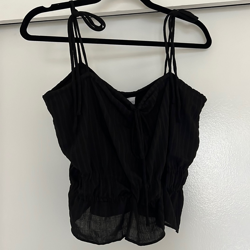 Lovers + Friends Black Sleeveless Top - NWT